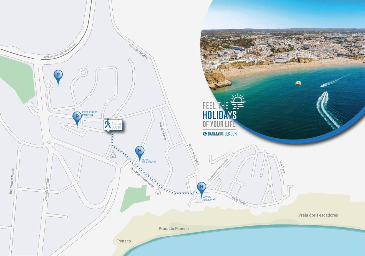 Hotel Sol E Mar Albufeira - Adults Only Екстериор снимка